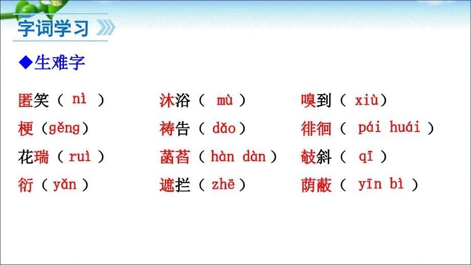 部编教材七年级上册最新7-散文诗二首-ppt课件_第5页