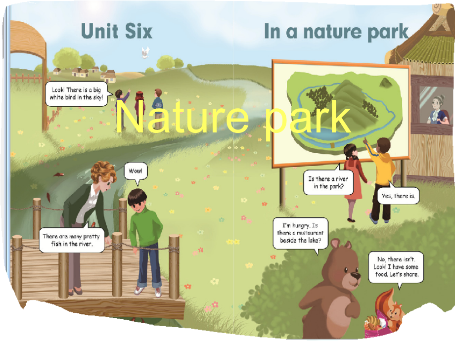 2014新版pep五年级unit6-in-a-nature-park-课件_第1页
