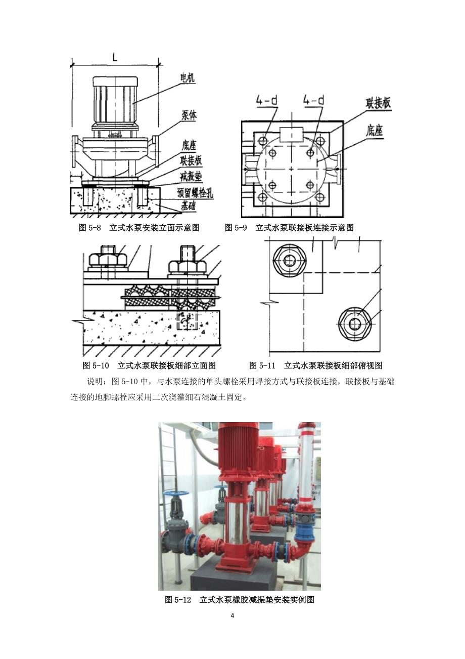 5-水泵减振器(垫)施工标准做法_第4页