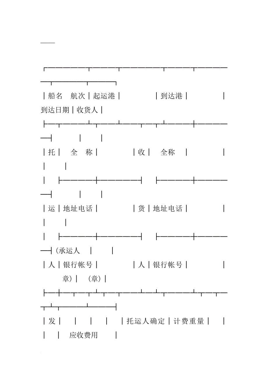 运输合同（水路1） _1_第5页