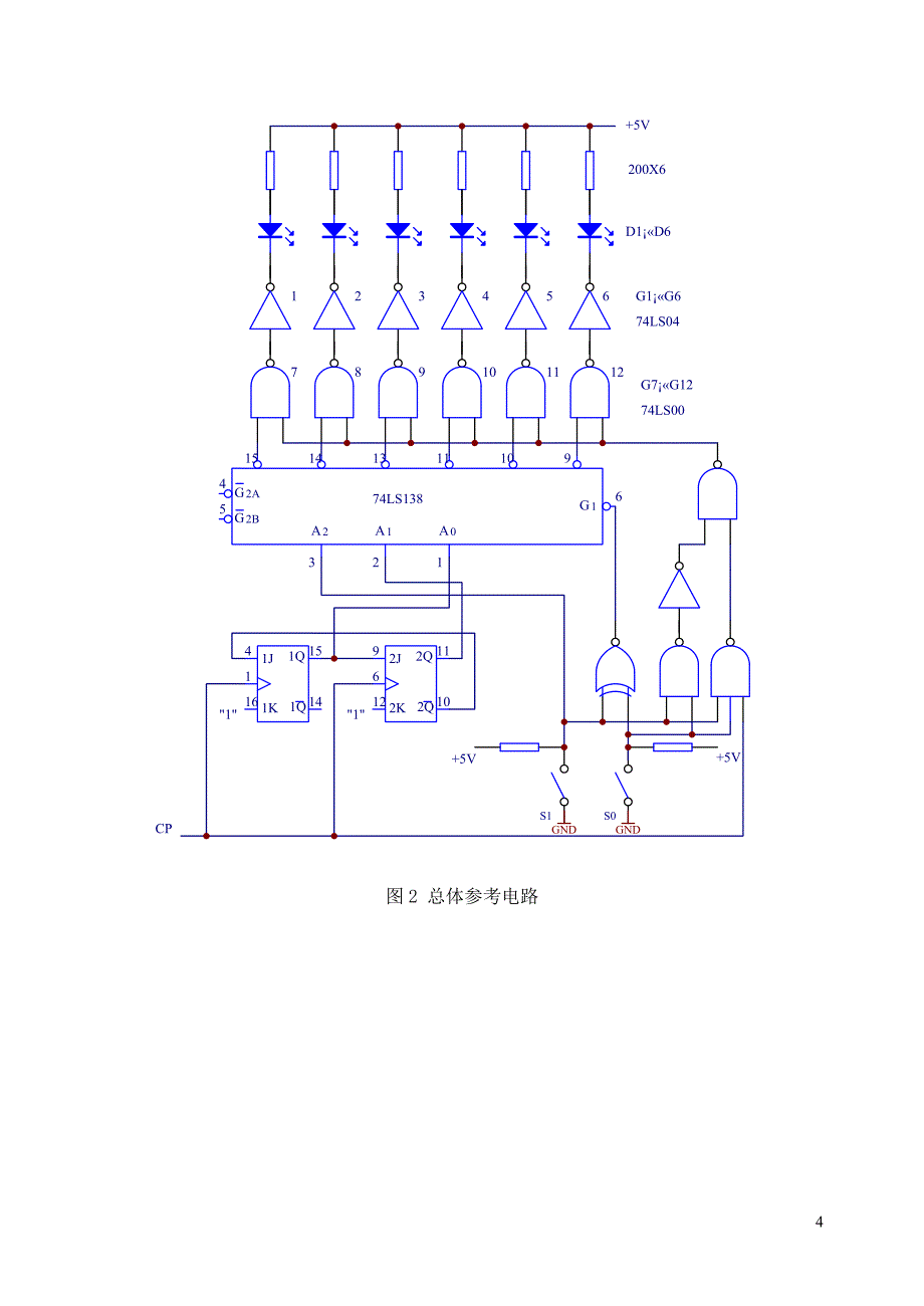 数字逻辑电路课程设计指导书_第4页