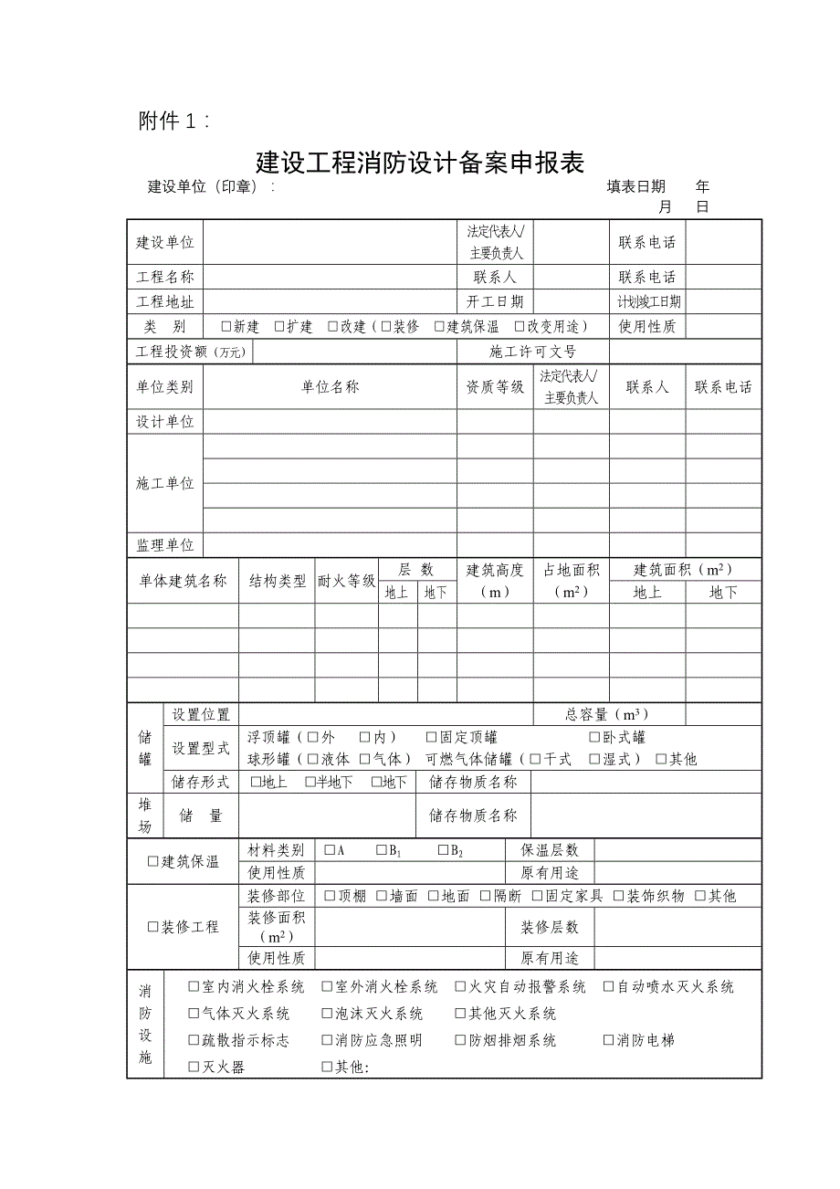 消防备案申报资料明细_第2页