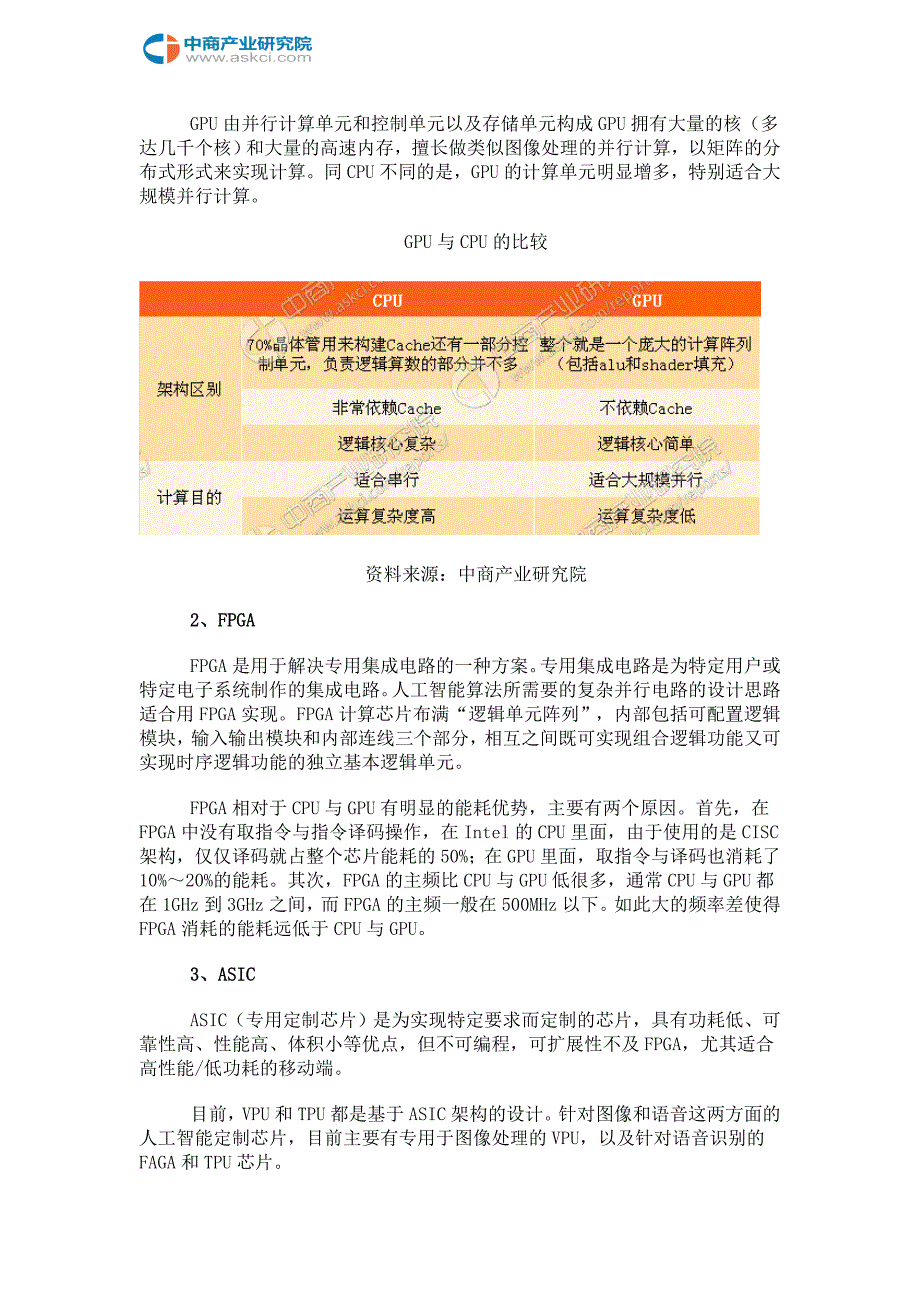 2017年全球及中国人工智能芯片行业市场前景研究报告_第3页