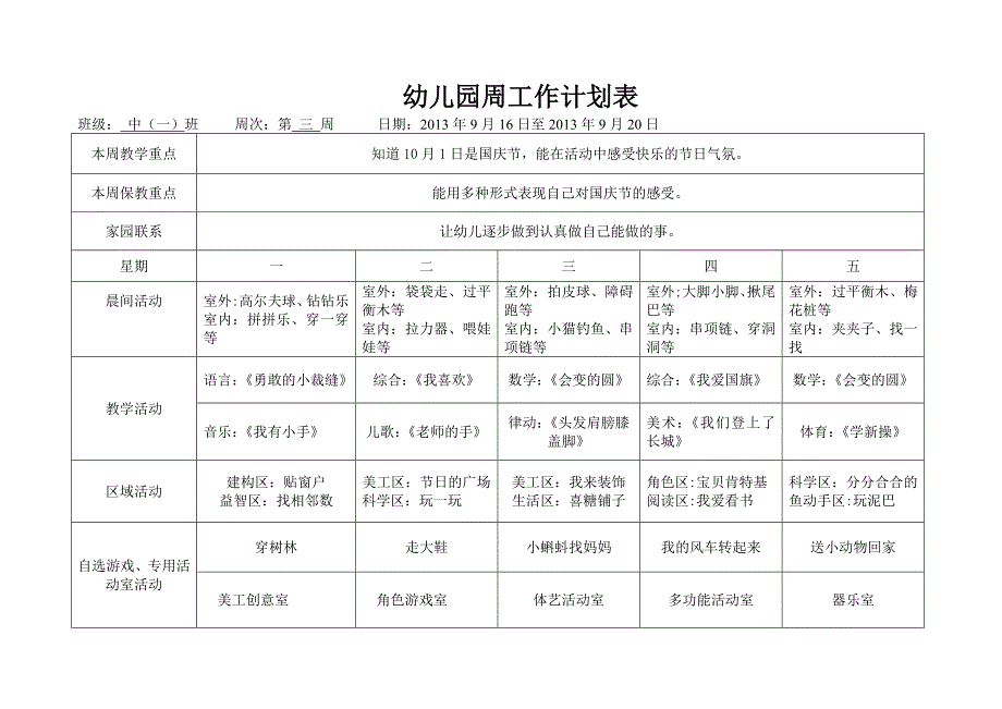 幼儿园中班周计划表[1]_第3页