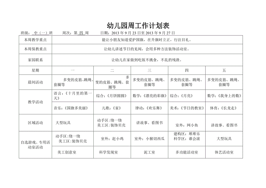 幼儿园中班周计划表[1]_第4页