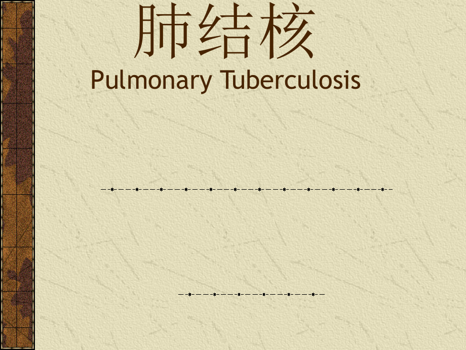 内科学-肺结核_第1页