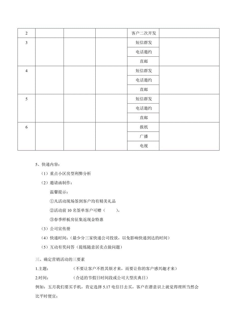 家装公司爆破式营销企划活动销售手册_第2页