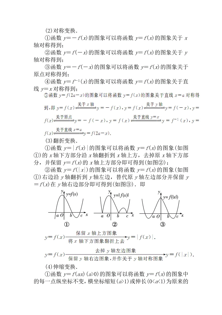 2015届高考数学（理）基础知识总复习名师讲义：第2章 第9节 函数的图象及其变换_第2页