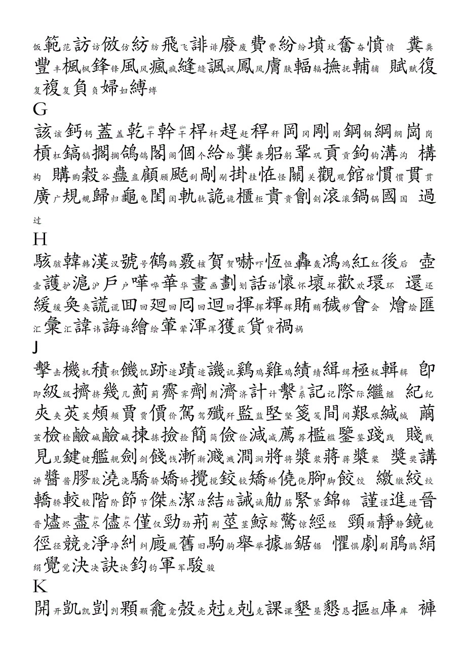 汉字简繁对照_第3页