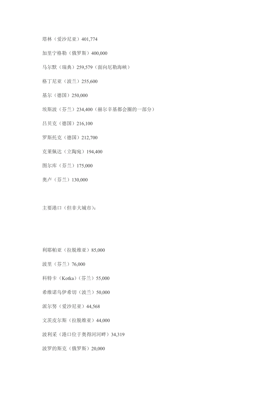 波罗的海 балтийское море_第4页