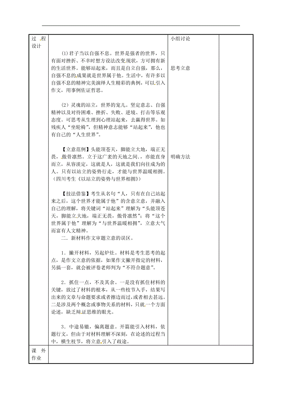 江苏省徐州市贾汪区2015年高考语文专题复习 材料作文审题立意的技巧4教学案 苏教版_第3页