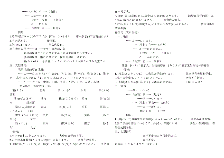 日语敬语语法小结_第4页