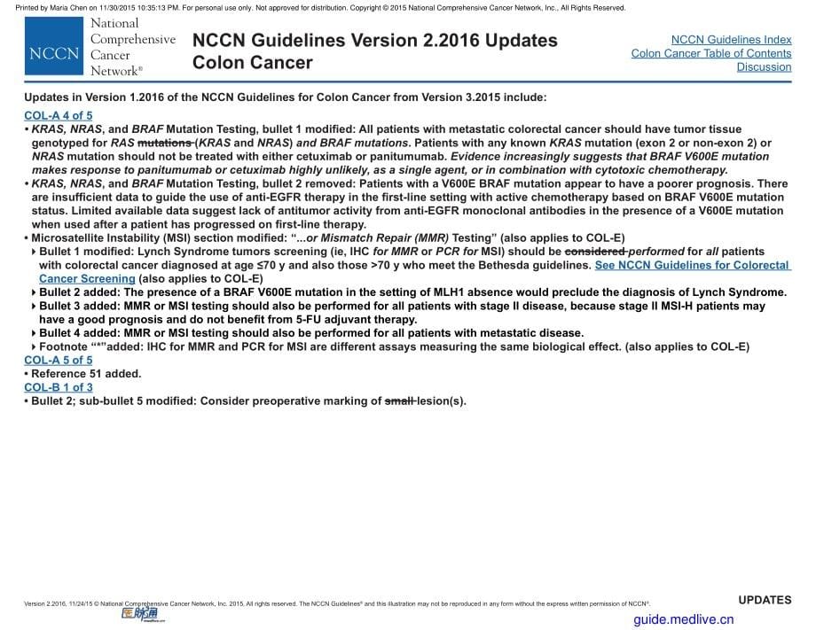 nccn临床实践指南：结肠癌_第5页