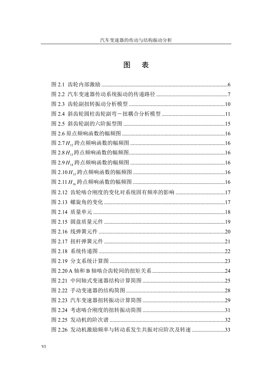 汽车变速器传动与结构振动分析_第4页