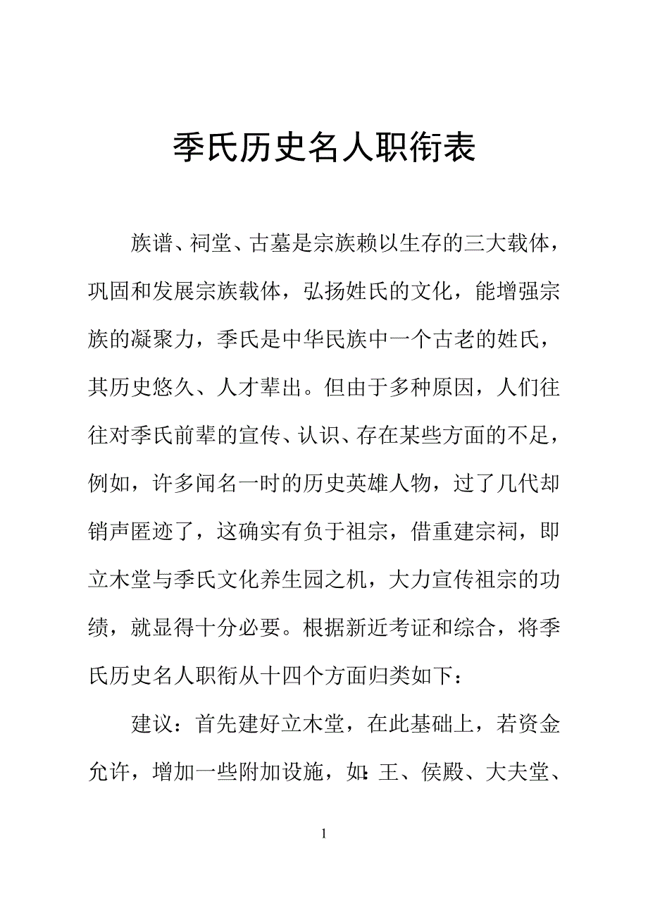 季氏历史名人职衔表_第1页