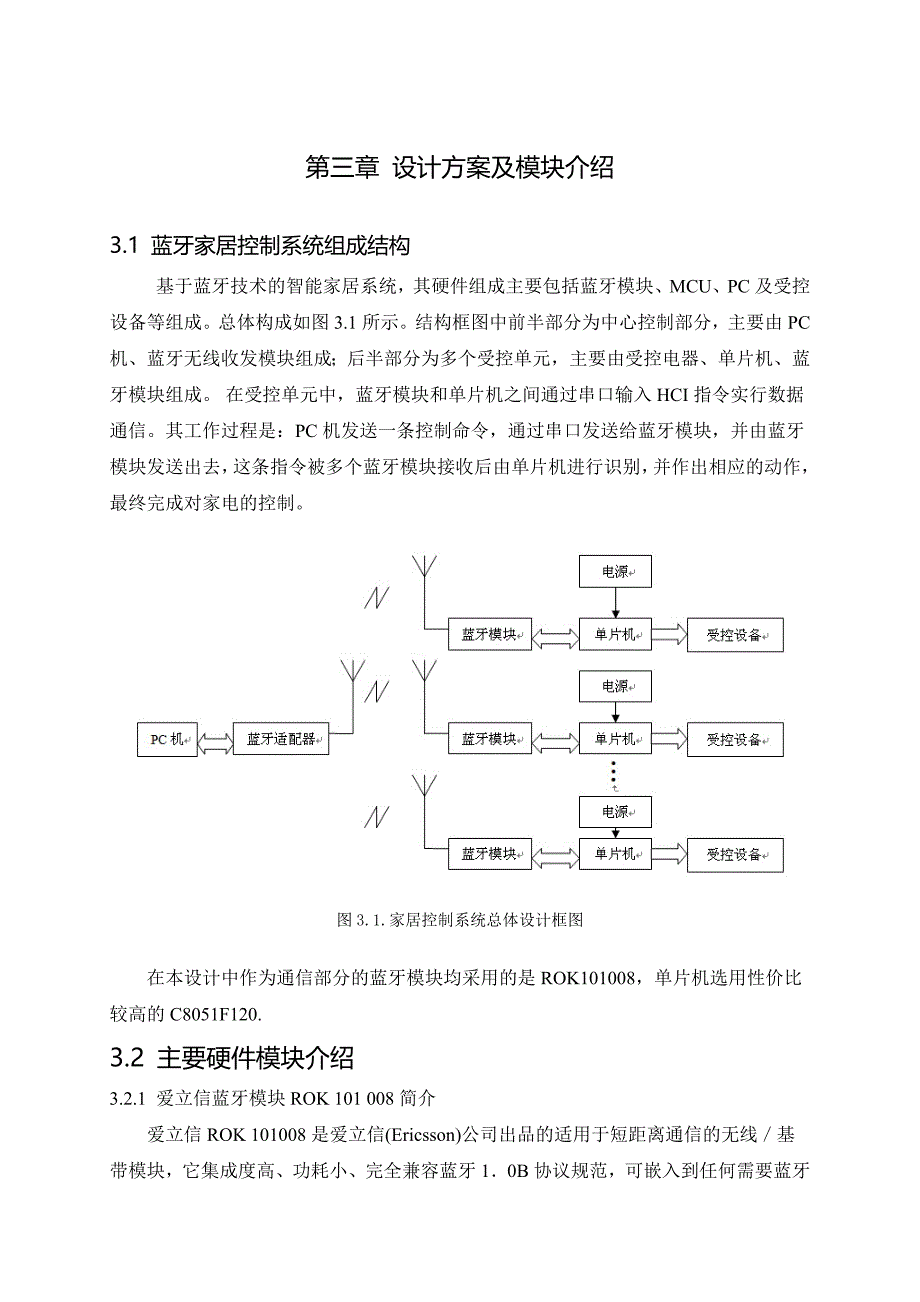 基于蓝牙模块智能家居网络设计_第4页