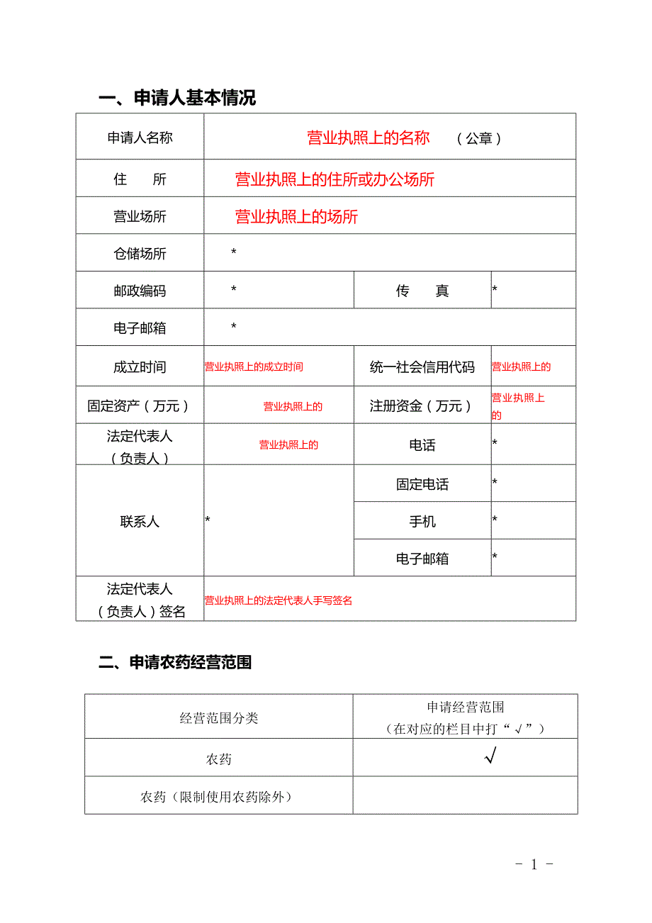 安徽省农药经营许可证申请材料参考模板_第4页