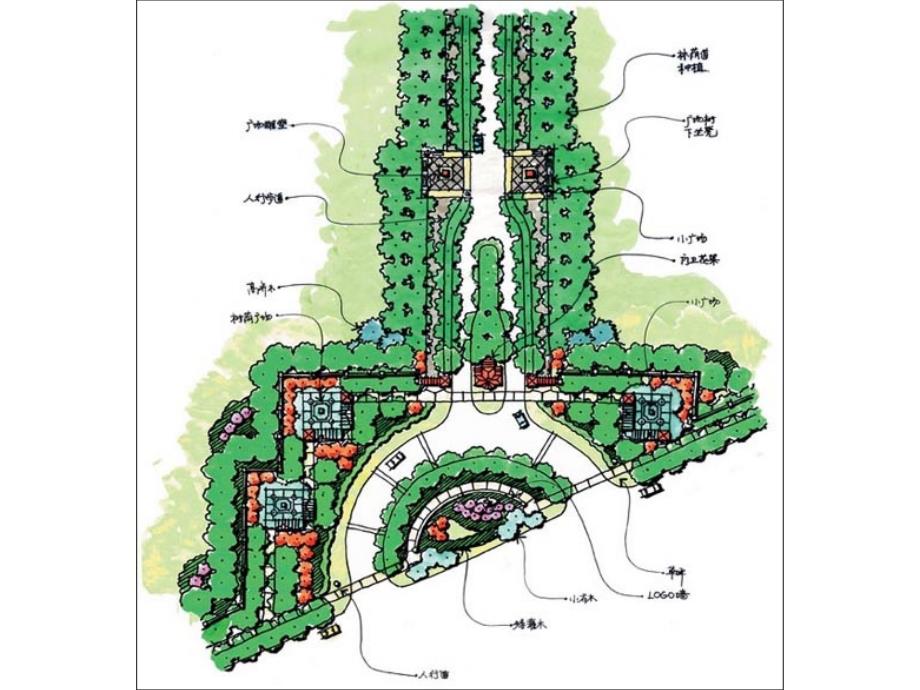 园林景观规划设计平面图_第2页