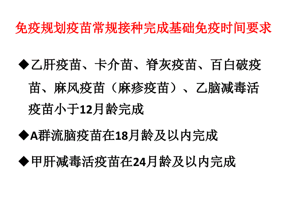 免疫规划疫苗补种原则与禁忌和慎用征筛检 PPT课件_第4页