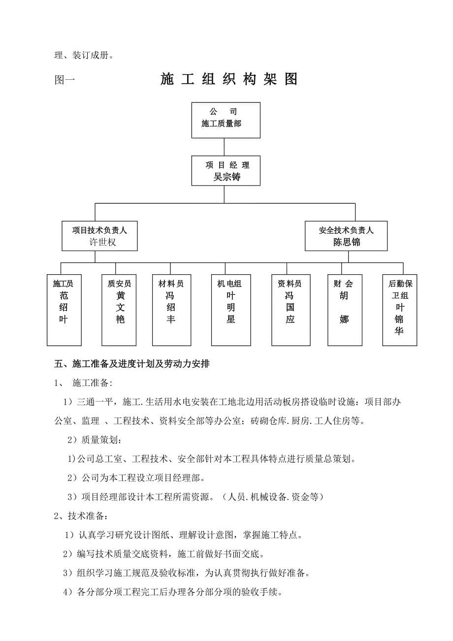 阳西县程村镇文化站工程施工_第5页