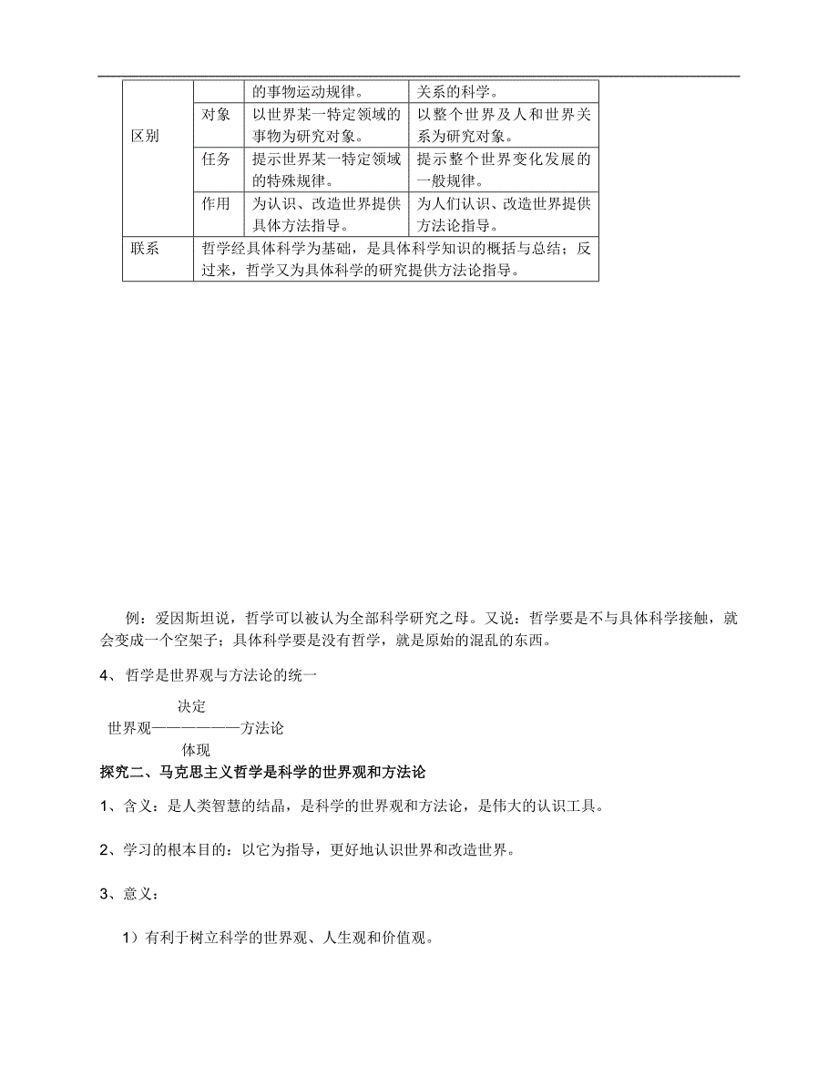 广西高二政 治 哲学前言 学案_第3页