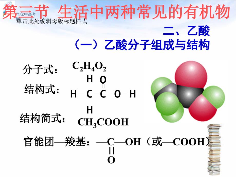 2017河南省通许县丽星中学高一化学课件：《生活中两种常见的有机物》2人教必修2_第2页