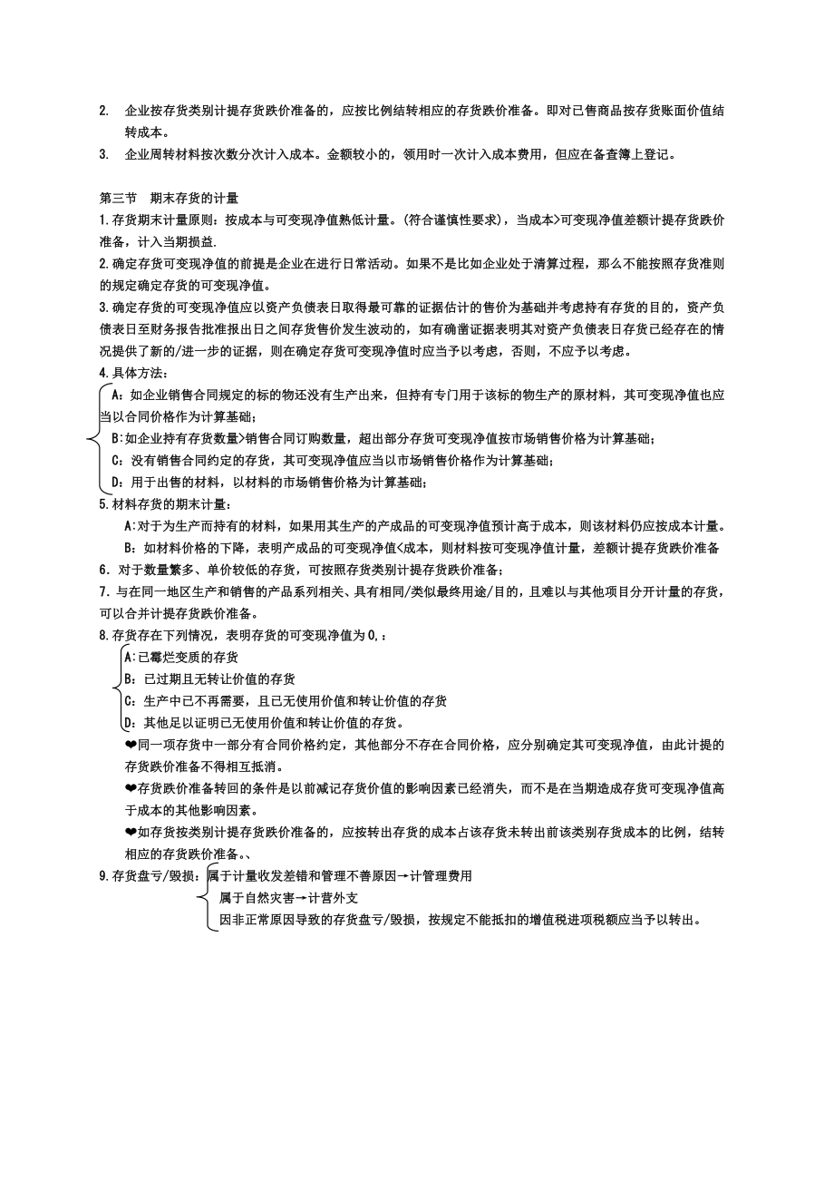 注册会计师cpa 知识点复习重点总结_第3页