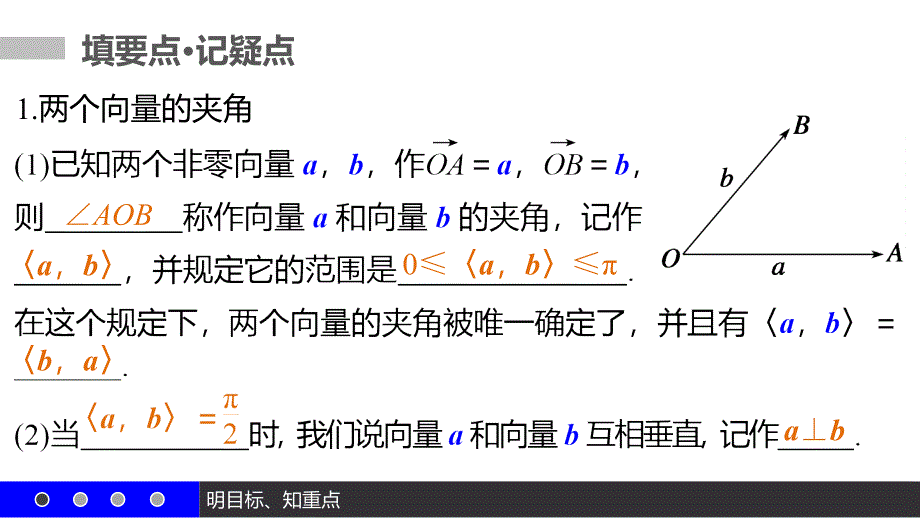 【新步步高】2016-2017学年高二数学人教b版必修4课件：2.3.1 向量数量积的物理背景与定义 _第4页