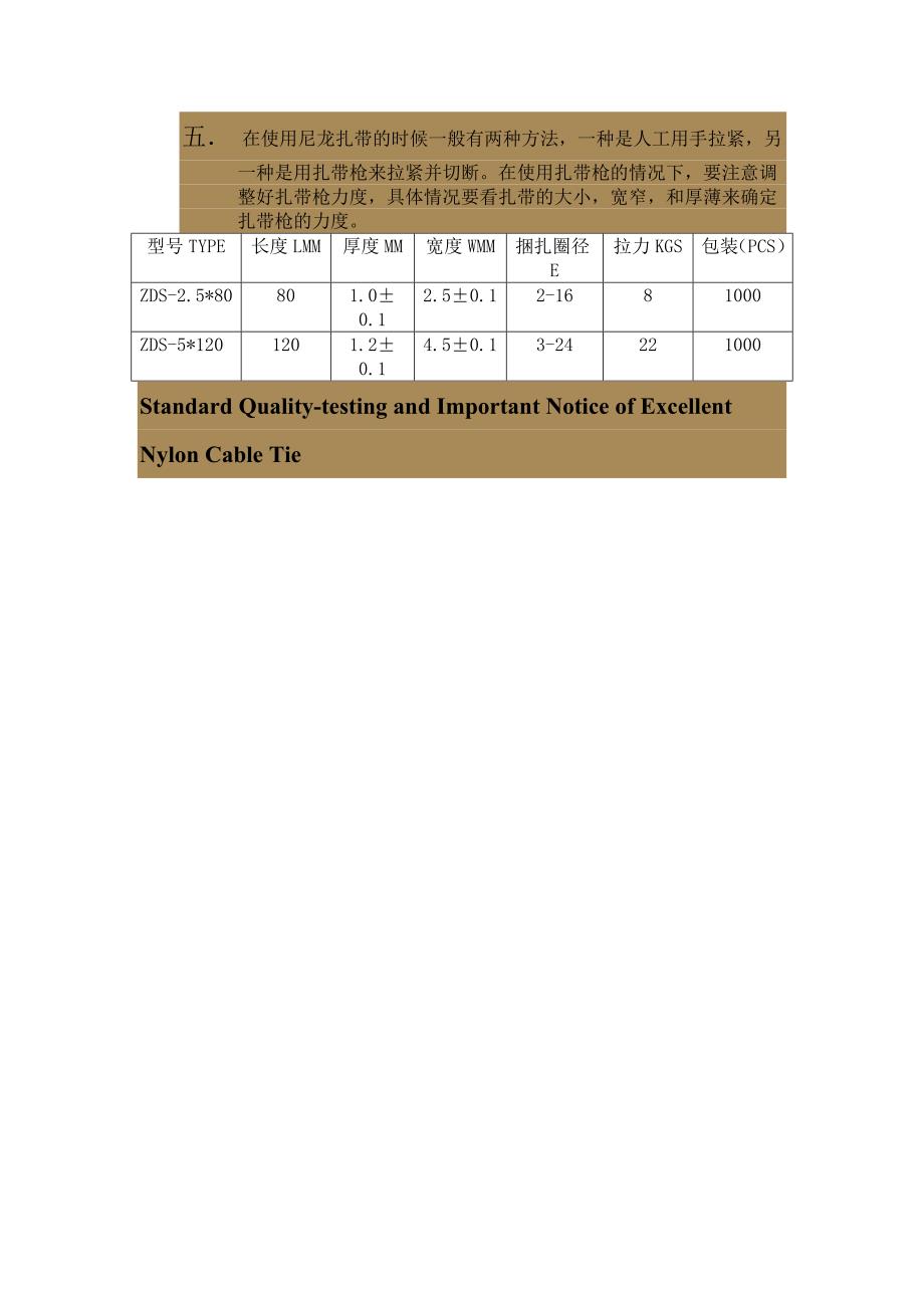 尼龙扎带标准_第2页