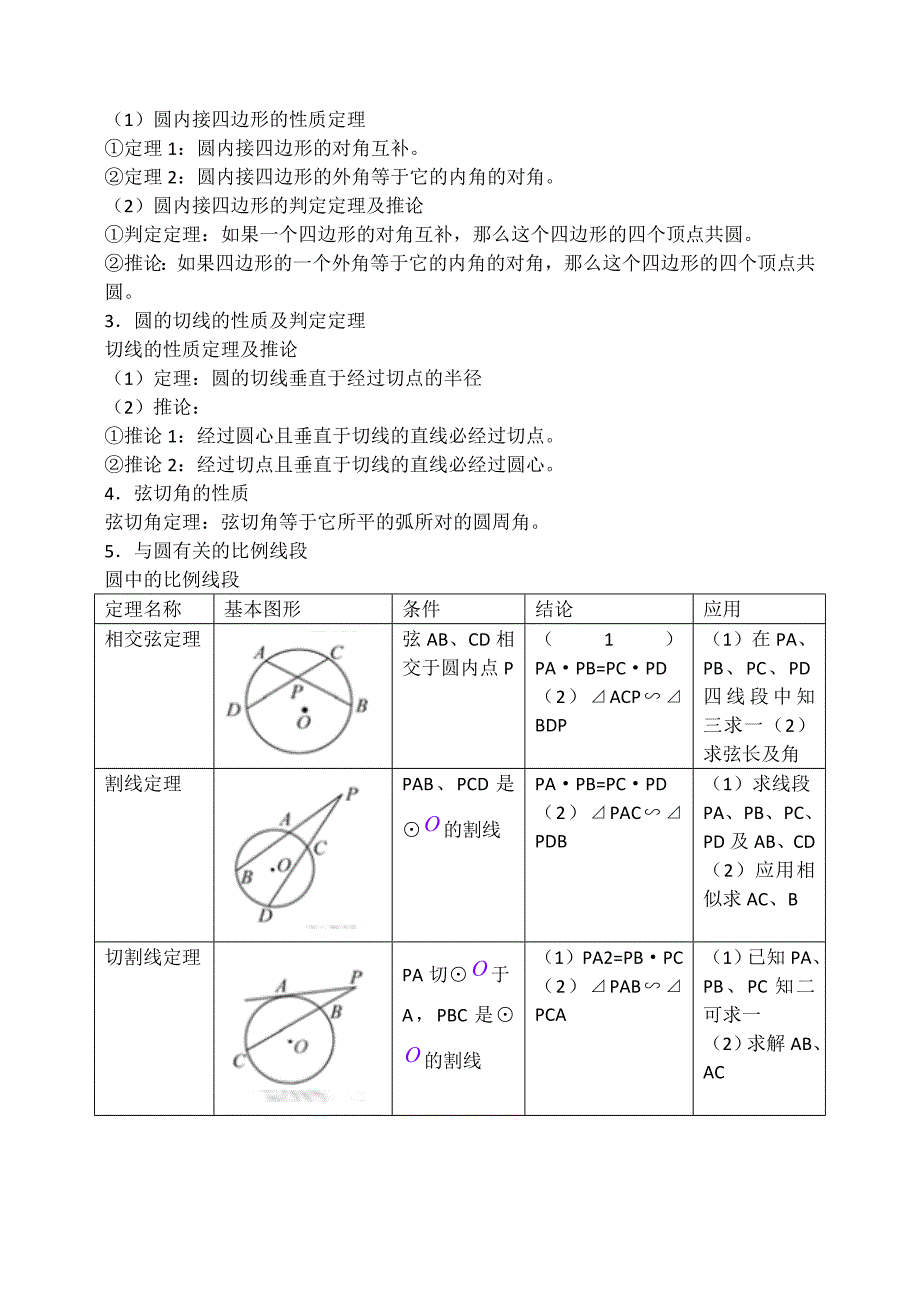 【全国百强校】高三数学第一轮复习导学案：几何证明选讲a_第3页