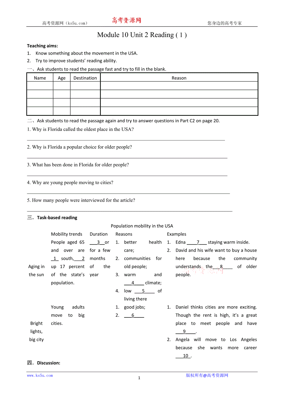 江苏省徐州市贾汪区高三英语学案：u2 reading（牛津译林版选修10）_第1页