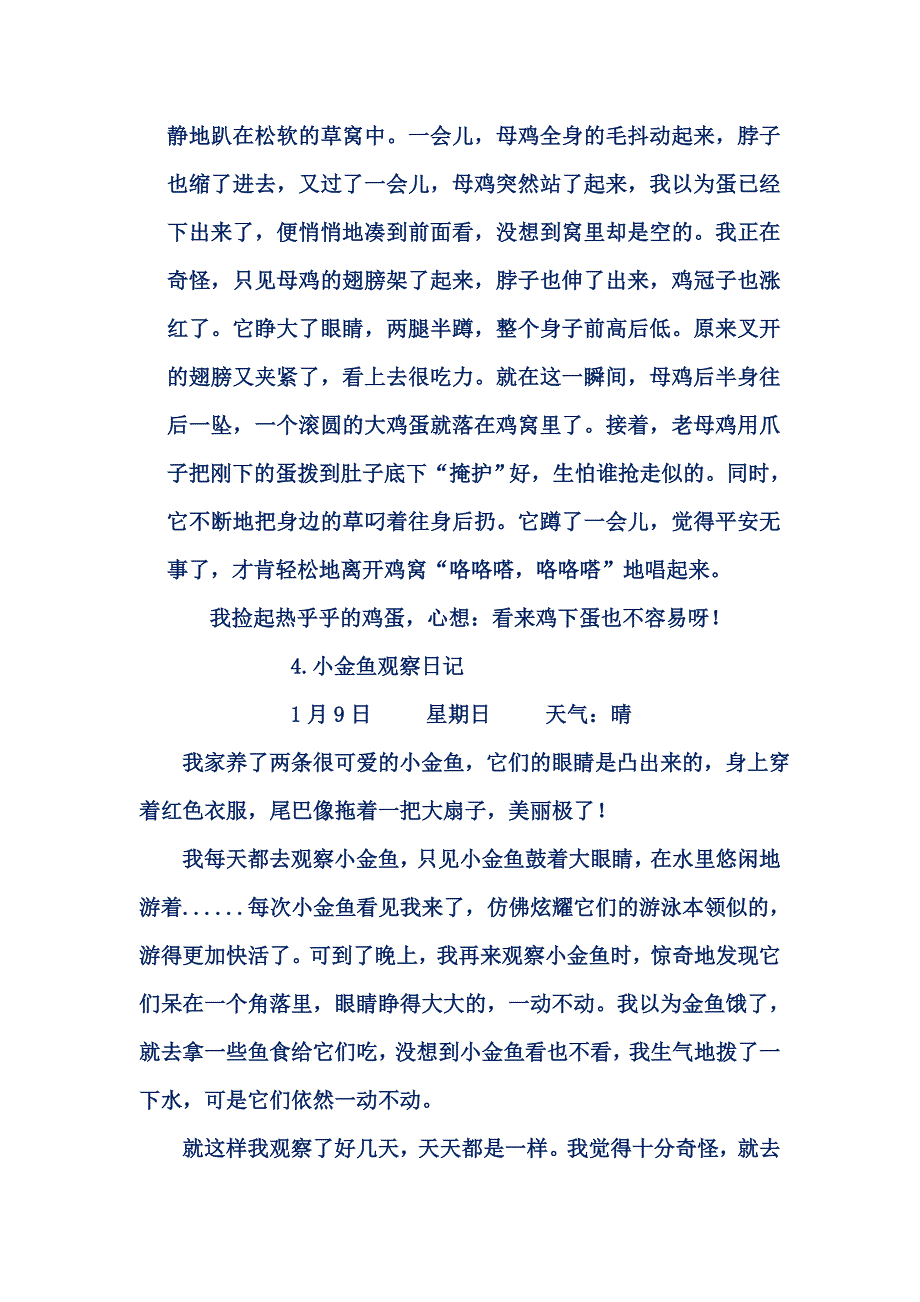 人教版语文三年级上册第四单元作文34篇_第3页