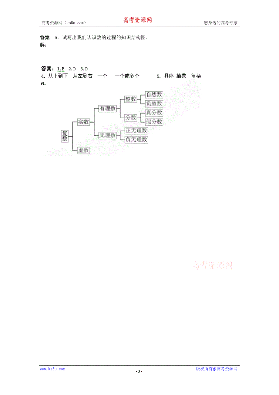 山东省临清市高中数学全套学案选修1-2：4.2 结构图_第3页