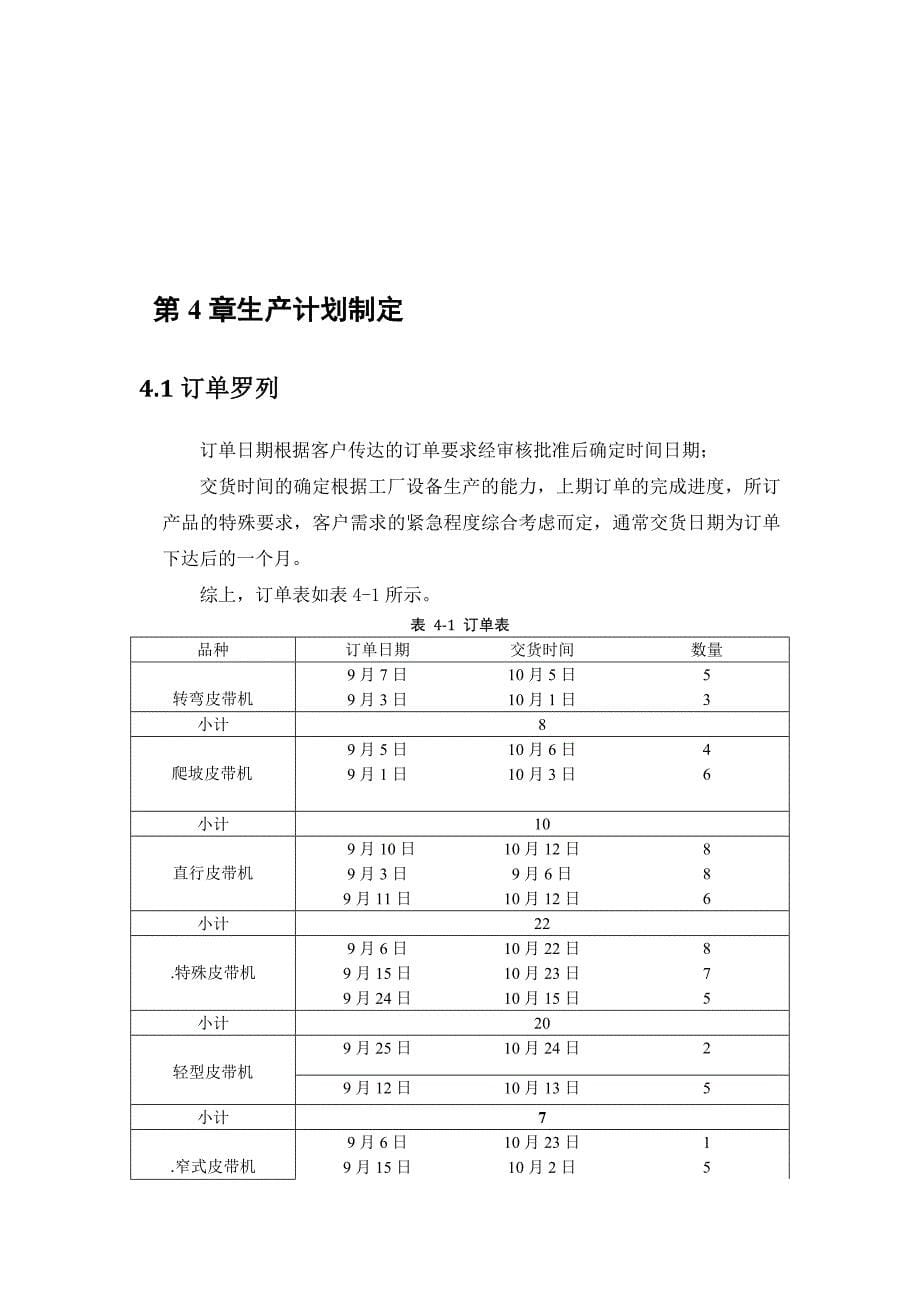 生产计划与控制课程设计报告 输送机。_第5页