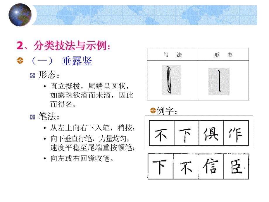 撇捺写法经典版_第5页