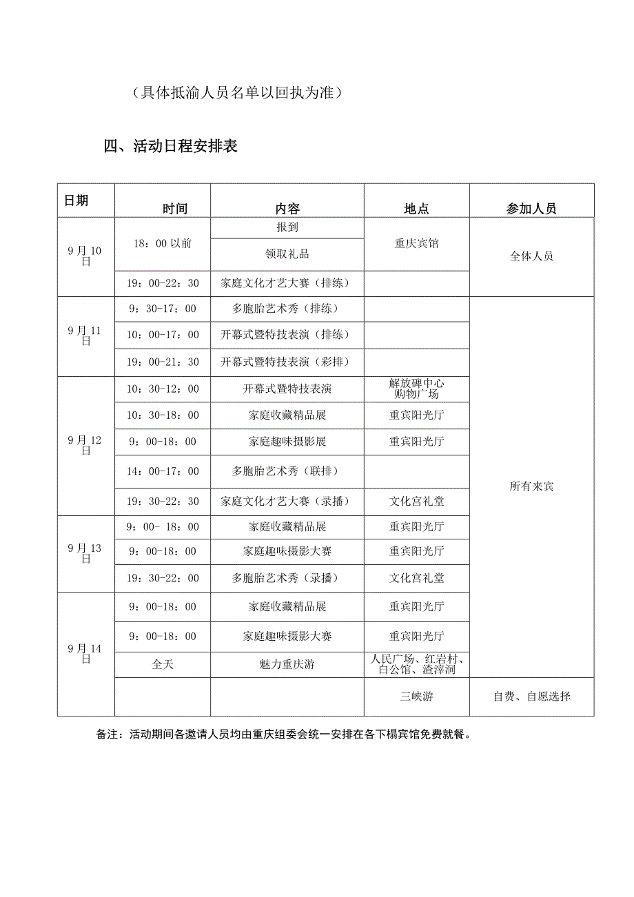 首届家艺节接待方案1_第3页