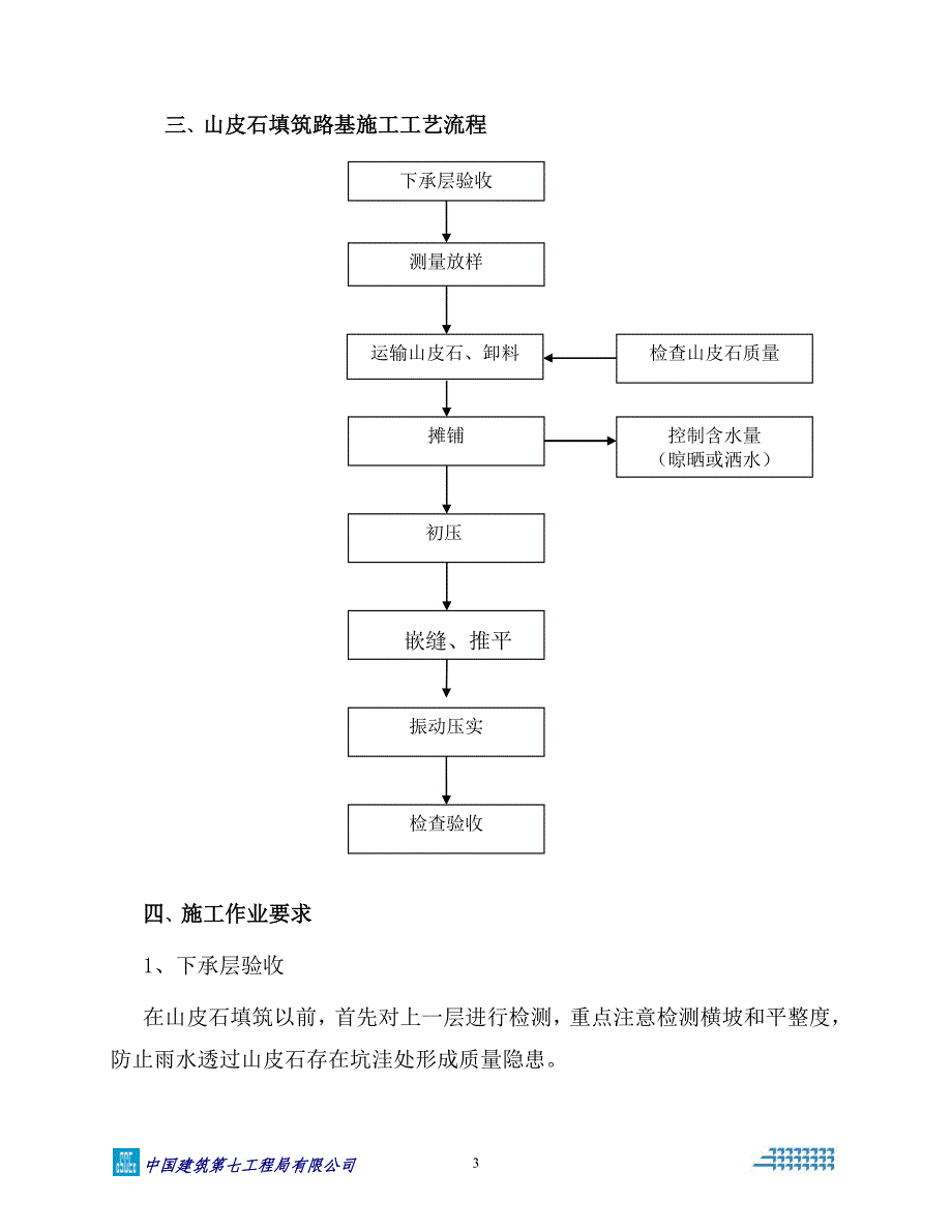 山皮石路基填筑施工作业指导书_第4页