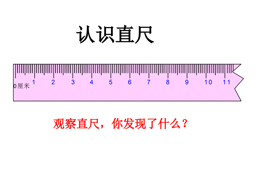 认识厘米,用厘米量课件_第3页