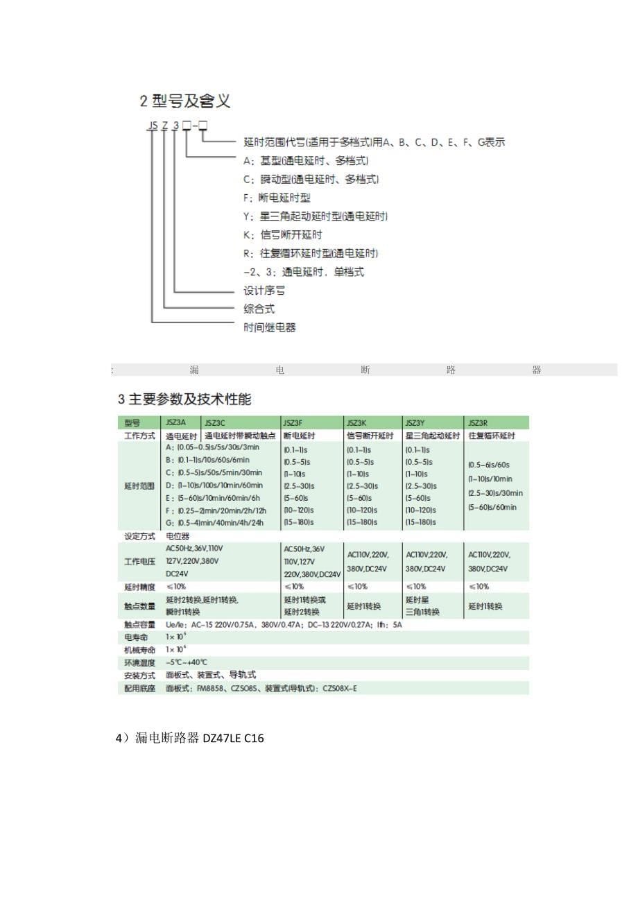 配电盘的组装三相异步电动机的控制电路_第5页