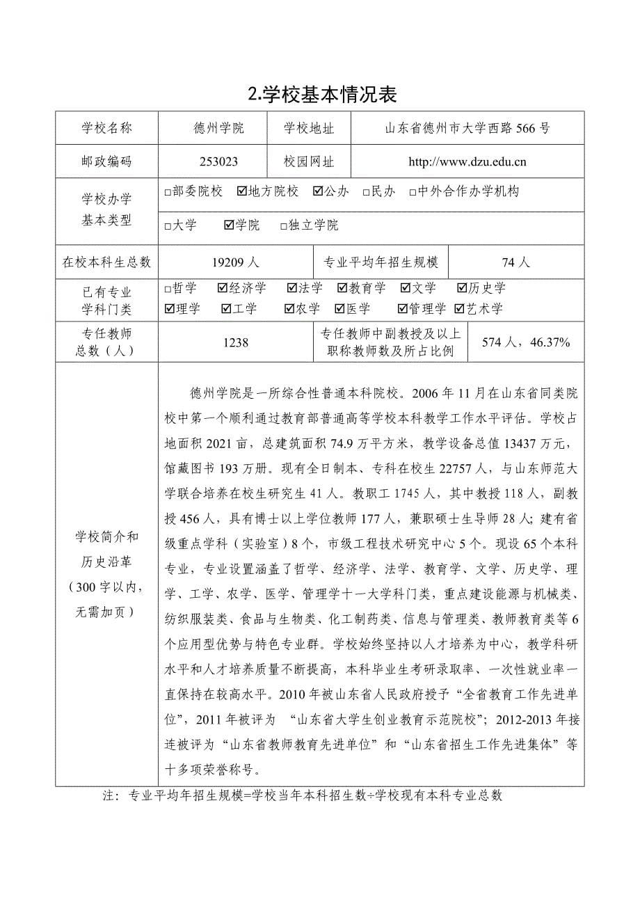 专业申请-工程管理-德州学院_第5页