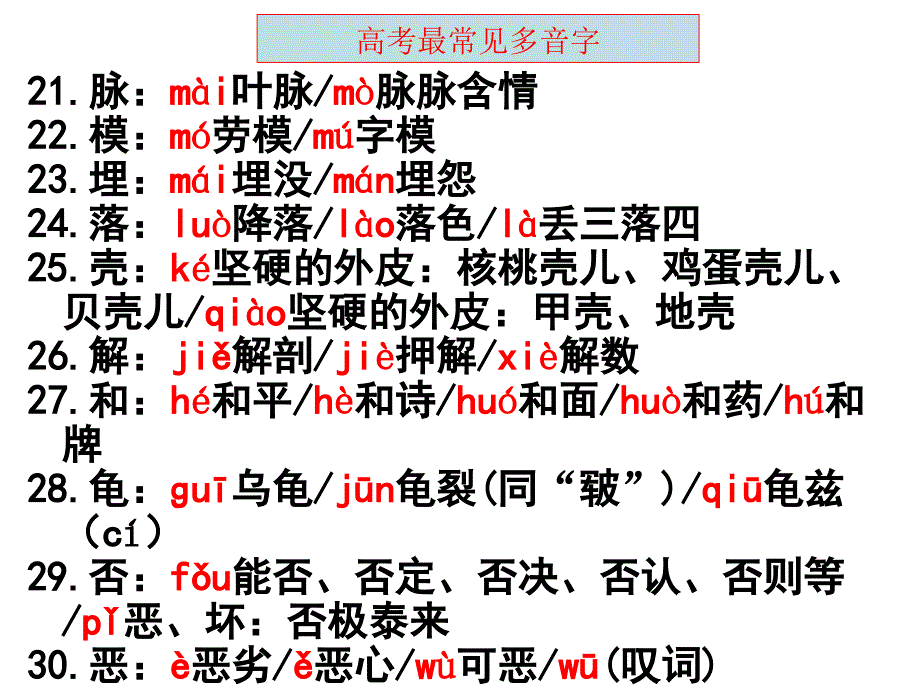 字音字形成语专练(学业水平考试)_第4页