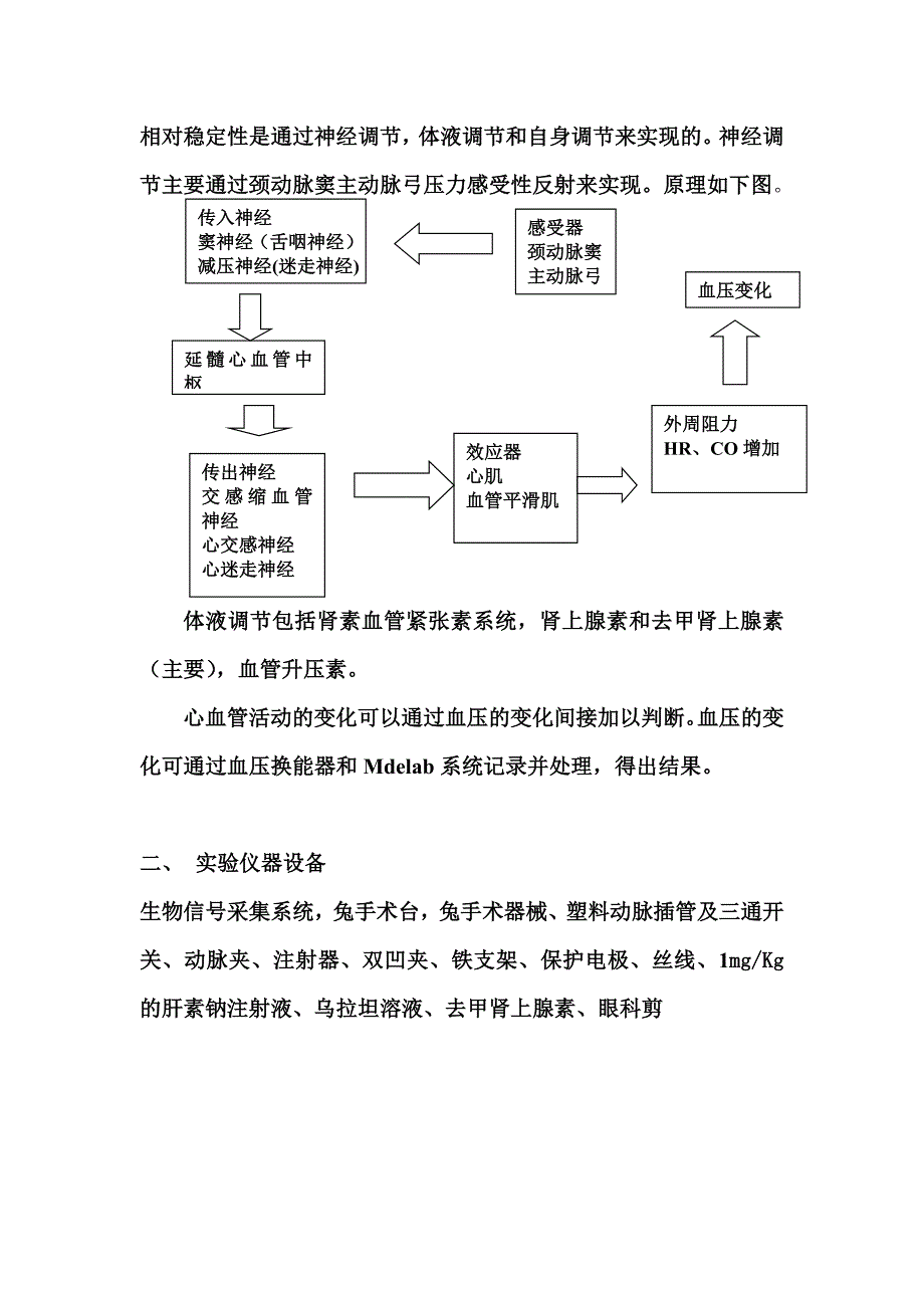 家兔动脉血压的调节(新)_第2页