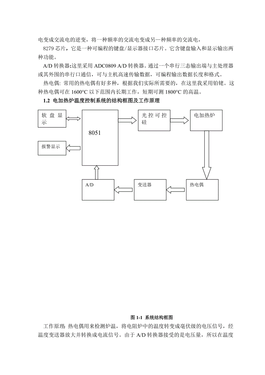 计算机控制技术课程设计_电加热炉温度控制系统_第4页