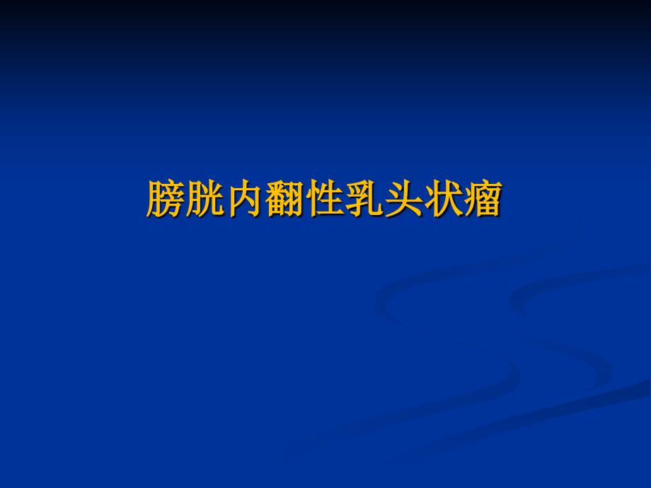 膀胱内翻性乳头状瘤_第1页