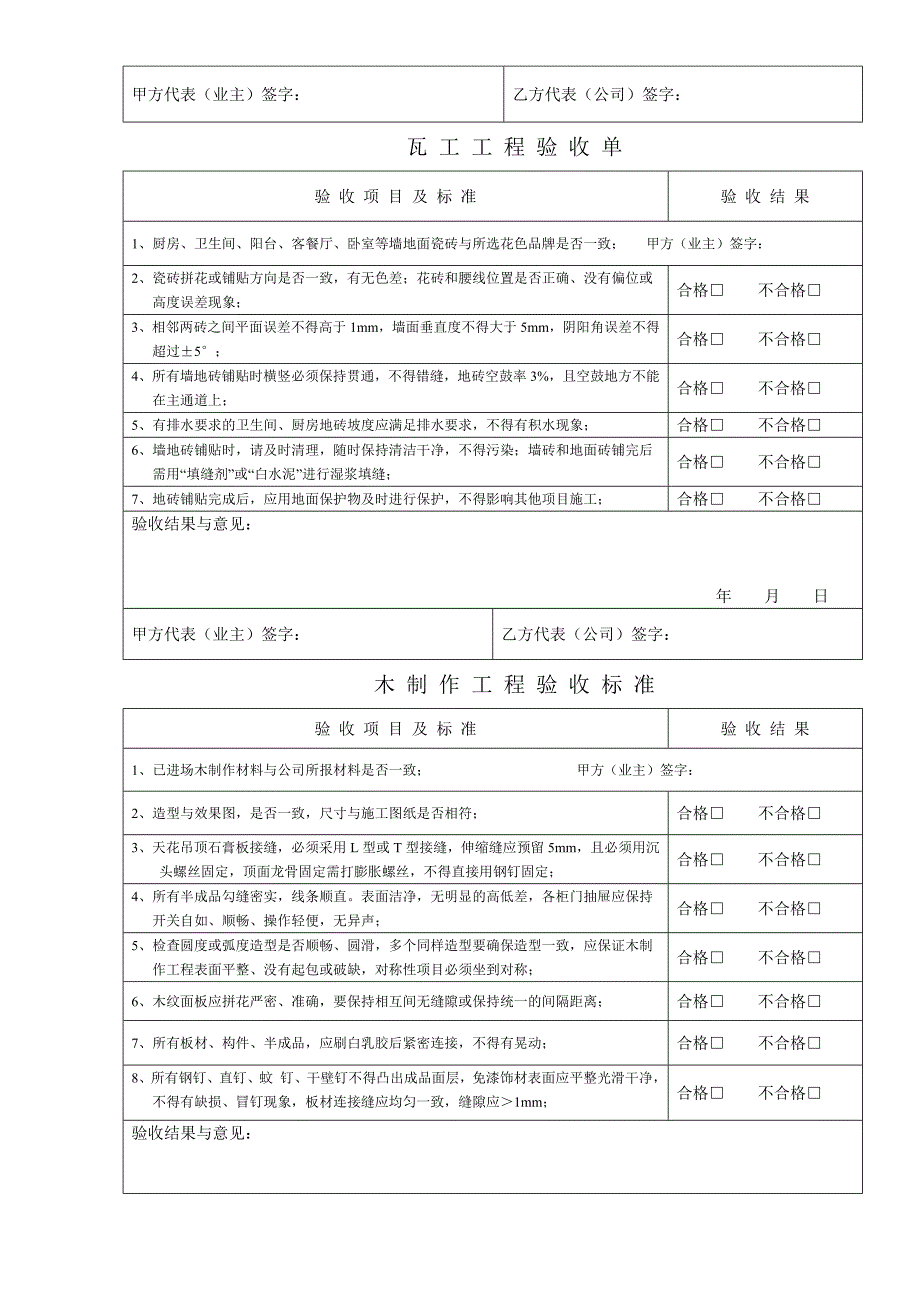 室内装饰现场施工验收报告_第3页