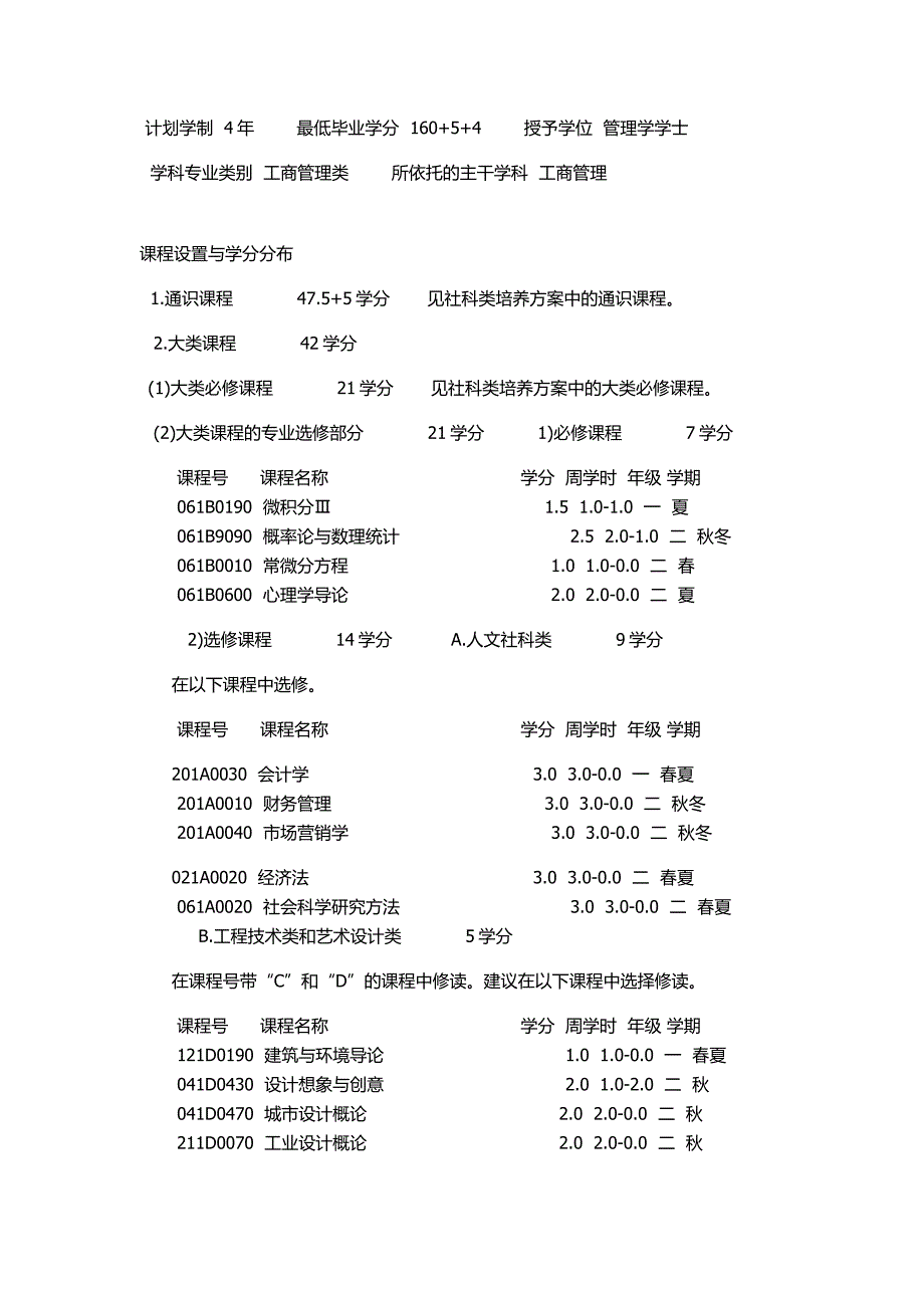 浙江大学会计学术培养方案_第2页