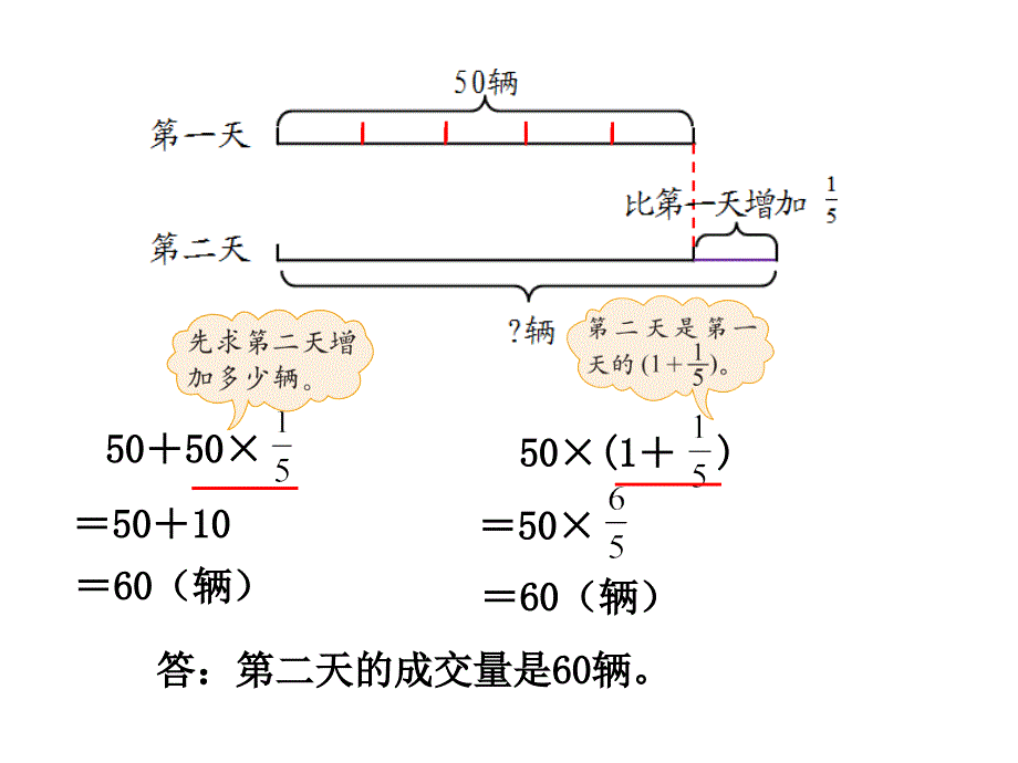 〖同步课件〗2018北师版六年级上册数学：22分数混合运算(二)课件_第4页