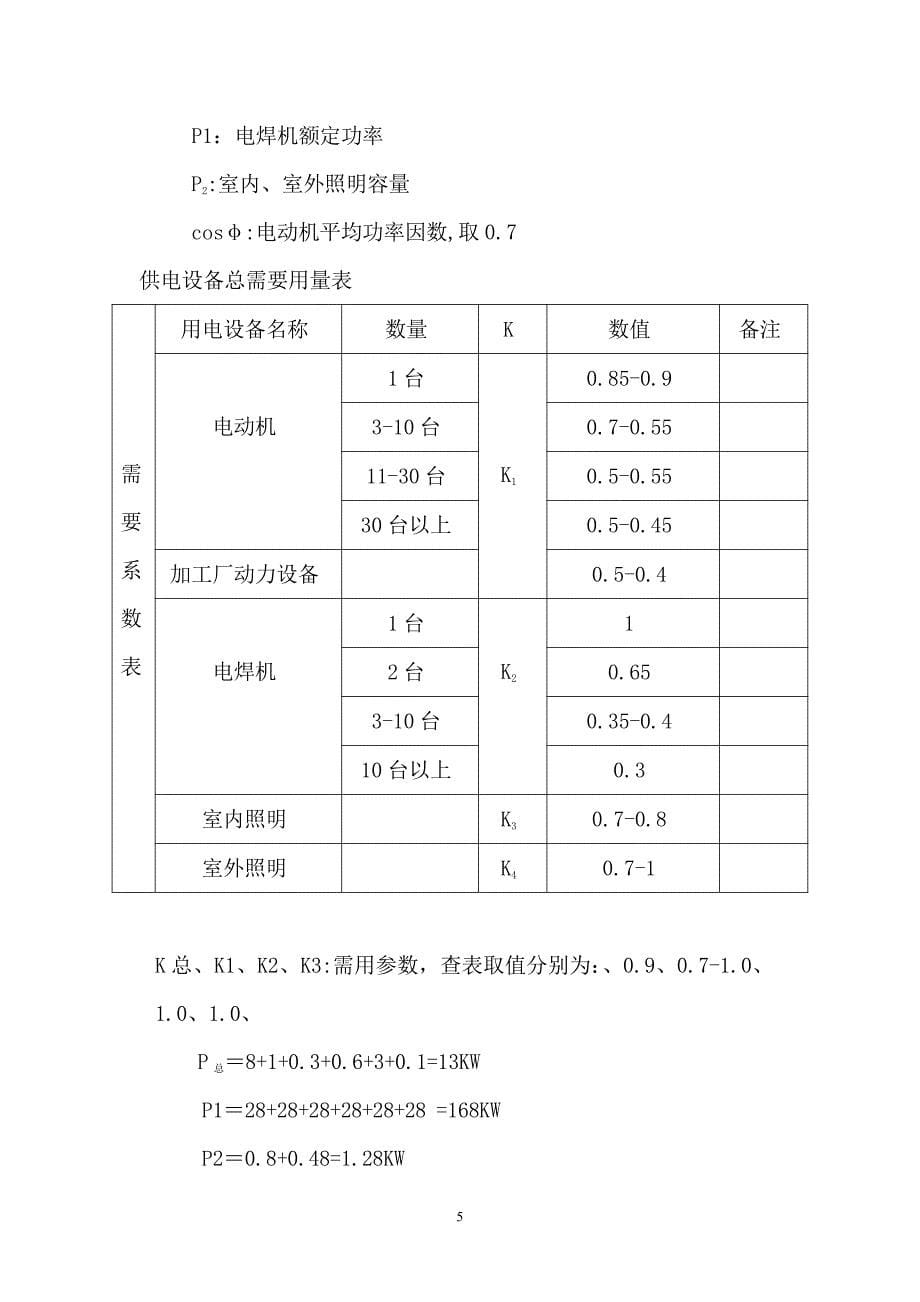 三星工地临时用电计划_第5页