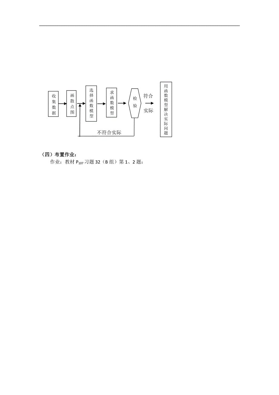 湖北省恩施巴东县第一高级中学高中数学（人教版）教案 必修一§3.2.2函数模型的应用实例（ⅲ）_第3页