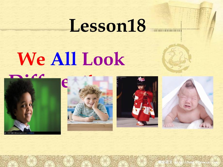 Lesson18We All Look Different_第2页